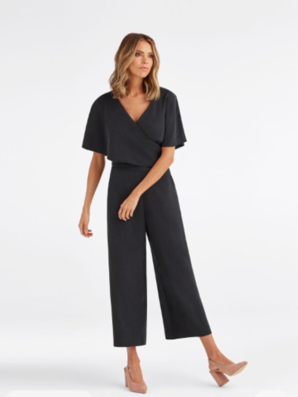 VETTA Cape Jumpsuit (Top & Bottom)